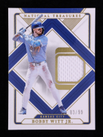 Bobby Witt Jr. 2025 Panini National Treasures Treasured Threads #25 #83/99 at PristineAuction.com