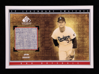 Don Drysdale 2002 SP Legendary Cuts Game Swatches #SDDR Pants at PristineAuction.com