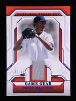 Pedro Martinez 2025 Panini National Treasures Game Gear Swatches Blue #17 #47/49 at PristineAuction.com