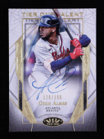 Ozzie Albies 2022 Topps Tier One Talent Autographs #T1TAOA #126/199 at PristineAuction.com