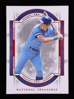 George Brett 2024 Panini National Treasures Red #66 #37/75 at PristineAuction.com