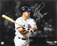 Mike Piazza Signed Mets 16x20 Photo Inscribed "United We Stand" (MLB & Fanatics) at PristineAuction.com