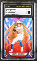 Justin Herbert 2020 Panini Phoenix Fanatics Exclusive Set #103 RC (CSG 10) at PristineAuction.com