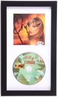 Taylor Swift Signed "The Life of a Showgirl" Custom Framed CD Insert Display with CD (JSA) at PristineAuction.com