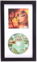 Taylor Swift Signed "The Life of a Showgirl" Custom Framed CD Insert Display with CD (JSA) at PristineAuction.com