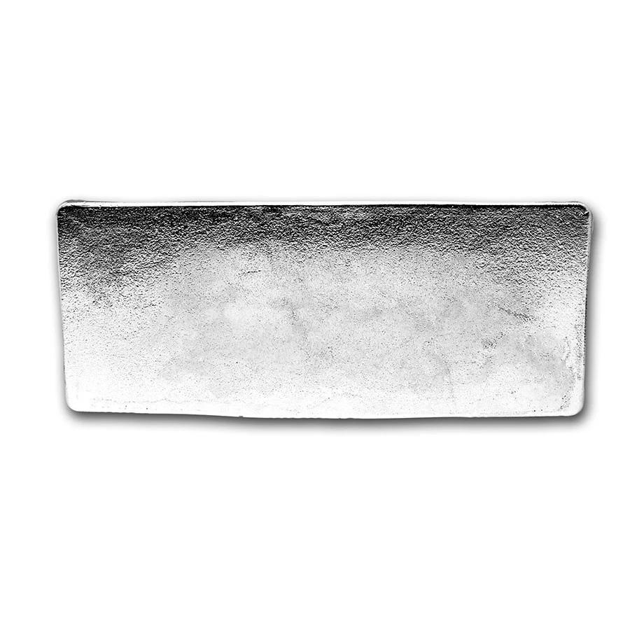 APMEX 100 oz .9999 Fine Silver Cast-Poured Bar at PristineAuction.com APMEX 100 oz .9999 Fine Silver Cast-Poured Bar at PristineAuction.com