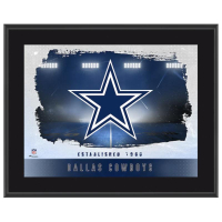 Cowboys Team Logo Framed Plaque at PristineAuction.com