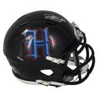 Dalton Schultz Signed Texans Alternate Speed Mini Helmet (Beckett) at PristineAuction.com