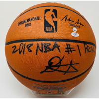 Deandre Ayton Signed LE Official NBA Game Ball Inscribed "2018 NBA #1 Pick" (Game Day Legends & Steiner) at PristineAuction.com