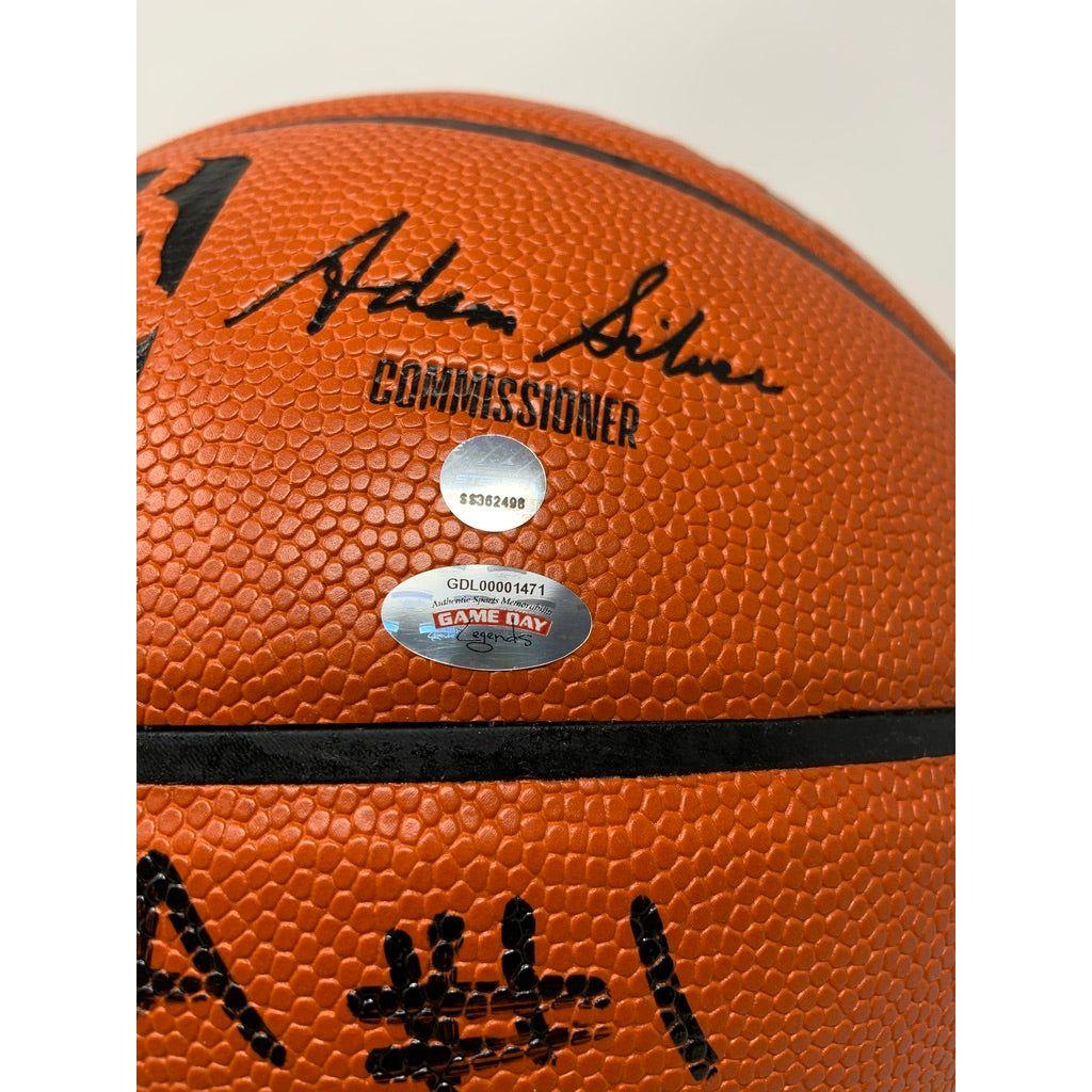 Deandre Ayton Signed LE NBA Basketball Inscribed "2018 NBA #1 Pick" (Game Day Legends & Steiner) at PristineAuction.com Deandre Ayton Signed LE NBA Basketball Inscribed "2018 NBA #1 Pick" (Game Day Legends & Steiner) at PristineAuction.com