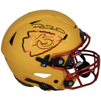 Patrick Mahomes Signed LE Chiefs Full-Size Authentic On-Field Custom Speedflex Helmet (Beckett) at PristineAuction.com