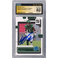 Ahmad "Sauce" Gardner Signed 2022 Panini Donruss RR #328 RC (CGC | Auto 10) at PristineAuction.com