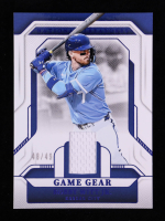 Bobby Witt Jr. 2025 Panini National Treasures Game Gear Swatches Blue #13 #48/49 at PristineAuction.com