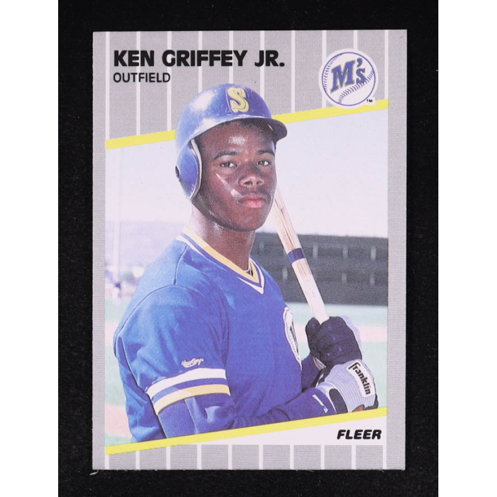 Ken Griffey Jr. 1989 Fleer #548 RC at PristineAuction.com