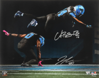 Amon-Ra St. Brown & Jahmyr Gibbs Signed Lions 16x20 Photo (Fanatics) at PristineAuction.com