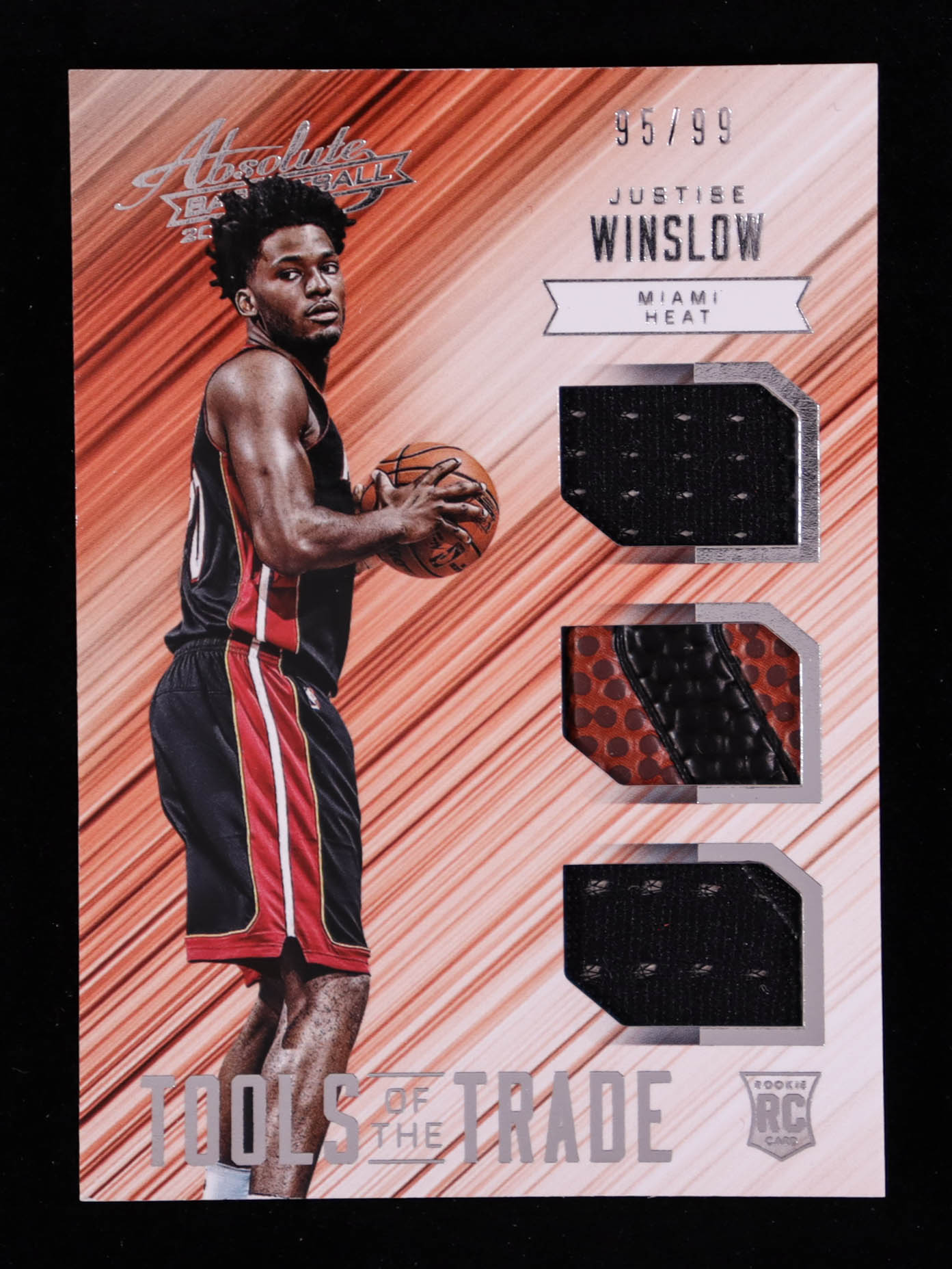Justise Winslow 2015-16 Absolute Memorabilia Tools of the Trade Rookie Materials Trio #10 #95/99 RC at PristineAuction.com Justise Winslow 2015-16 Absolute Memorabilia Tools of the Trade Rookie Materials Trio #10 #95/99 RC at PristineAuction.com