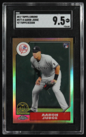Aaron Judge 2017 Topps Chrome '87 Topps Design 35th Anniversary #87T-8 RC (SGC 9.5) at PristineAuction.com