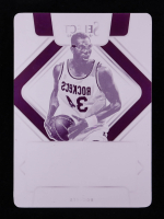 Hakeem Olajuwon 2021-22 Select Signatures Magenta Printing Plate #20 #1/1 at PristineAuction.com