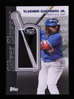 Vladimir Guerrero Jr. 2022 Topps Silver Slugger Award Manufactured Patches Black #SSAVGJ #025/299 at PristineAuction.com