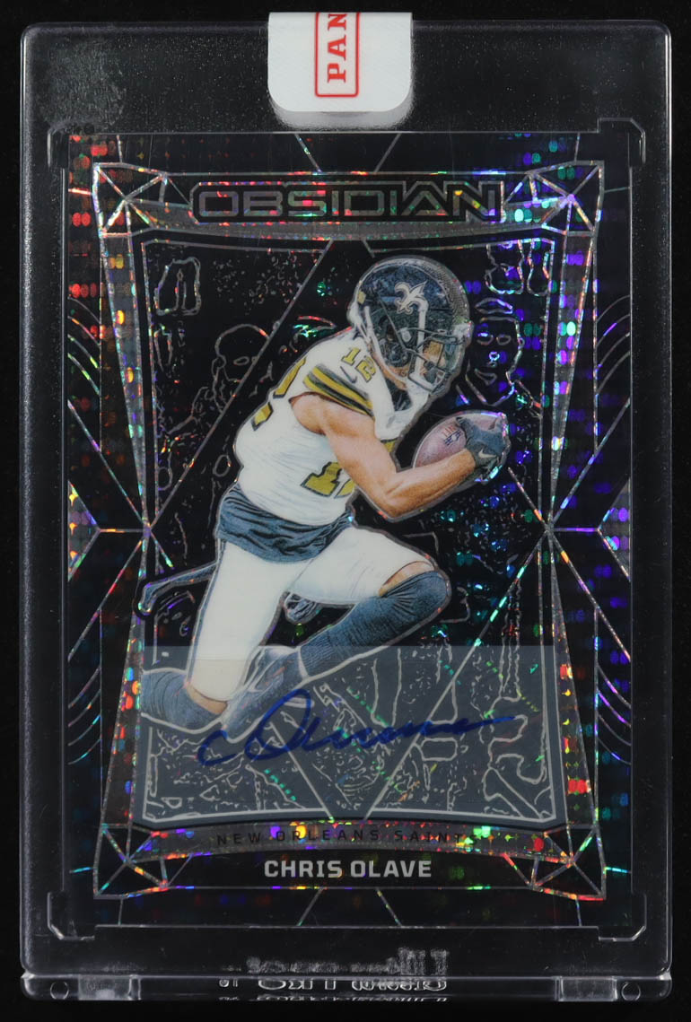 Chris Olave 2024 Panini Obsidian Auto #139 at PristineAuction.com Chris Olave 2024 Panini Obsidian Auto #139 at PristineAuction.com