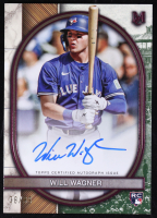Will Wagner 2025 Topps Museum Collection Archival Autographs Pink Sapphire #AAWW RC #38/99 at PristineAuction.com