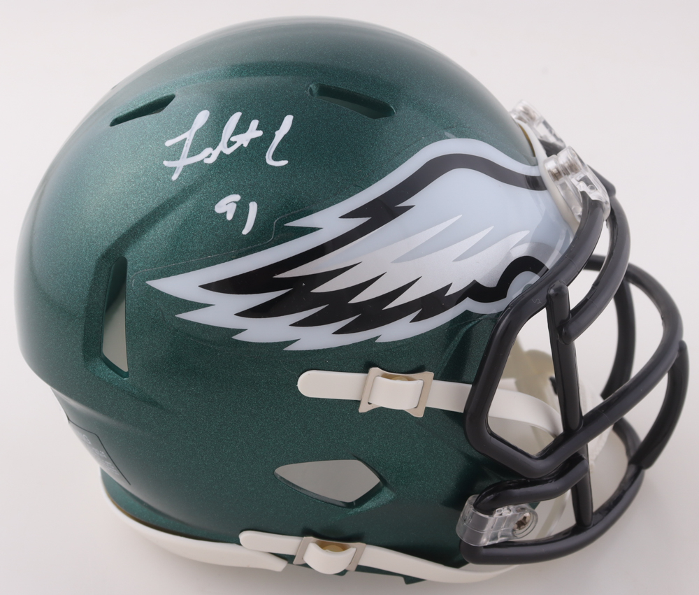 Fletcher Cox Signed Eagles Speed Mini Helmet (JSA) at PristineAuction.com Fletcher Cox Signed Eagles Speed Mini Helmet (JSA) at PristineAuction.com