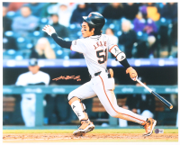 Jung-hoo Lee Signed Giants 16x20 Photo (Beckett) at PristineAuction.com