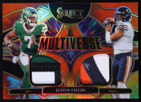 Justin Fields 2025 Select Multiverse Jerseys Prizm Tie Dye #38 #20/25 at PristineAuction.com