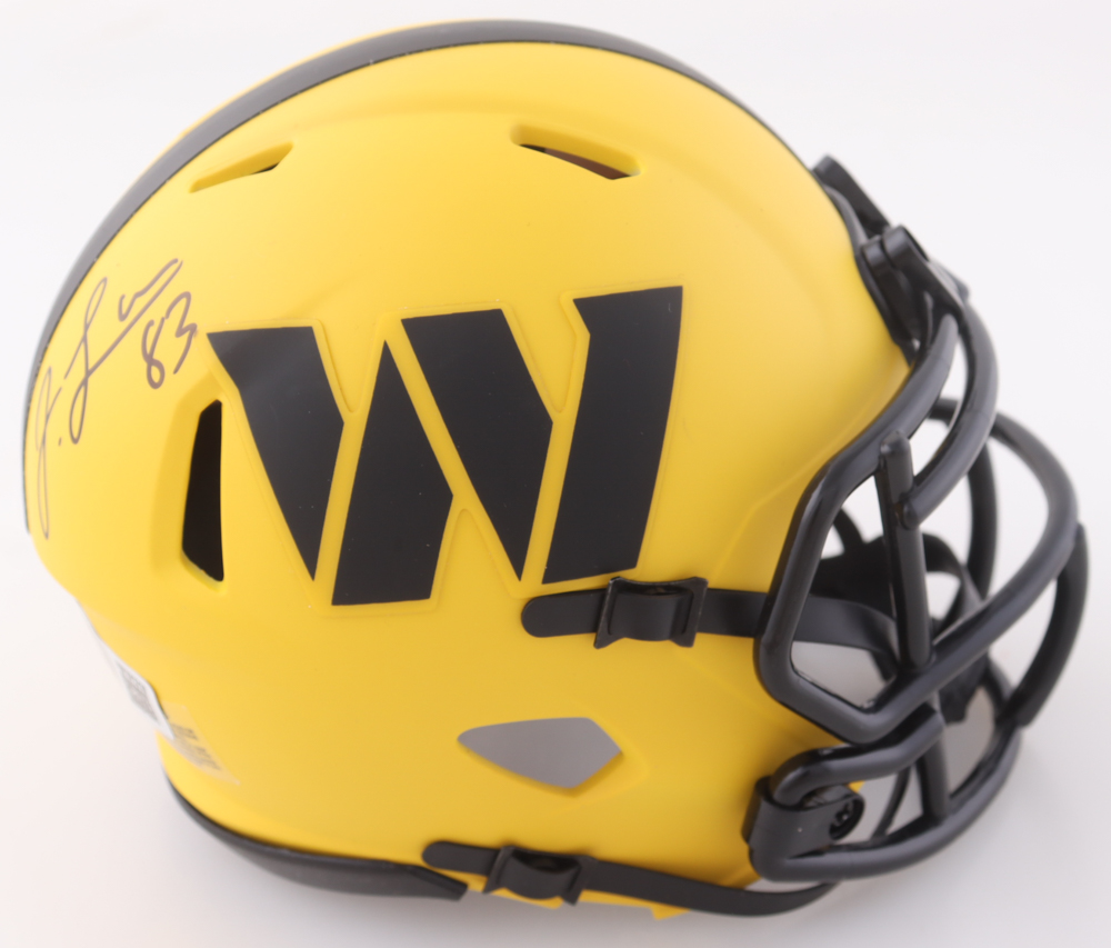 Jaylin Lane Signed Commanders Rave Alternate Speed Mini Helmet (Beckett) at PristineAuction.com Jaylin Lane Signed Commanders Rave Alternate Speed Mini Helmet (Beckett) at PristineAuction.com