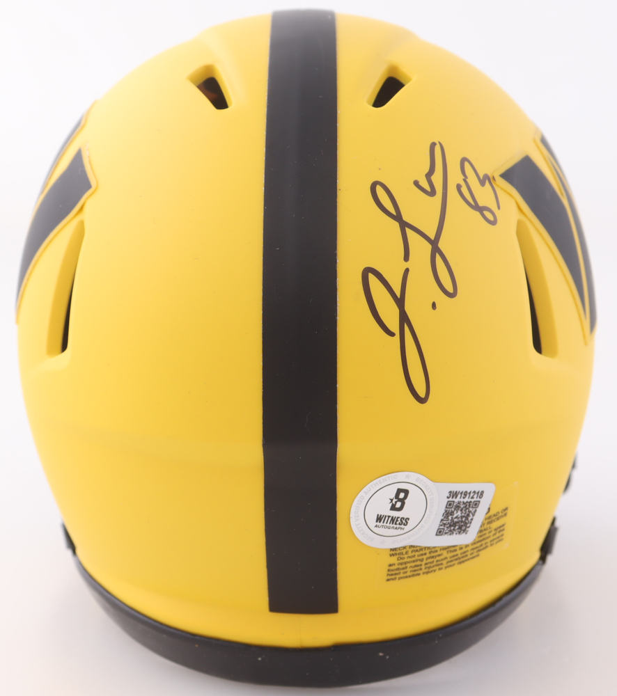 Jaylin Lane Signed Commanders Rave Alternate Speed Mini Helmet (Beckett) at PristineAuction.com Jaylin Lane Signed Commanders Rave Alternate Speed Mini Helmet (Beckett) at PristineAuction.com