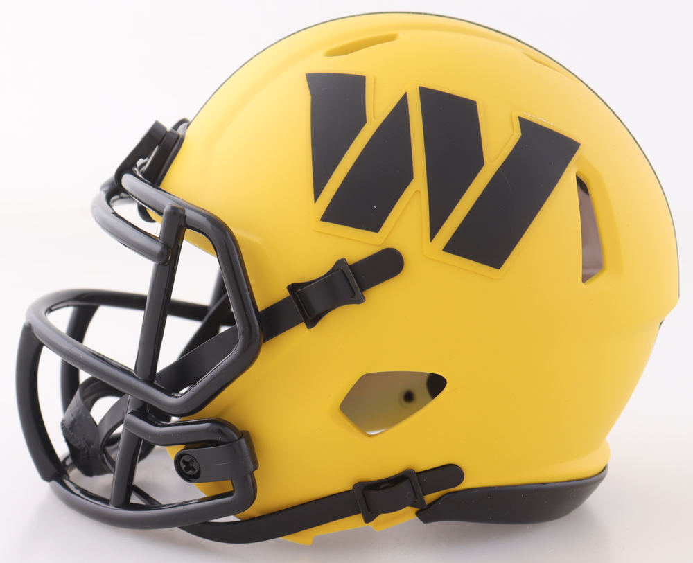 Jaylin Lane Signed Commanders Rave Alternate Speed Mini Helmet (Beckett) at PristineAuction.com Jaylin Lane Signed Commanders Rave Alternate Speed Mini Helmet (Beckett) at PristineAuction.com