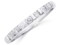 Brand New! 0.28 Carats Natural Diamonds Ring White Gold H-I, I1-I2 | Estimated Retail Value: $5,789 (IGI) at PristineAuction.com