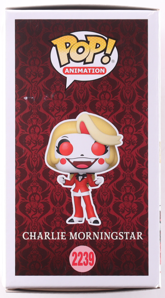 Erika Henningsen Signed "Hazbin Hotel" #2239 Charlie Morningstar Funko Pop! Vinyl Figure (JSA) at PristineAuction.com Erika Henningsen Signed "Hazbin Hotel" #2239 Charlie Morningstar Funko Pop! Vinyl Figure (JSA) at PristineAuction.com
