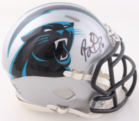 Brian Burns Signed Panthers Speed Mini Helmet (JSA) at PristineAuction.com