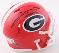 Jordan Davis Signed Georgia Bulldogs Speed Mini Helmet (Beckett) at PristineAuction.com