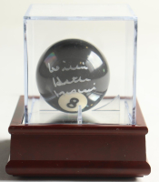 Willie Mosconi Signed #8 Billiard Ball (JSA) at PristineAuction.com