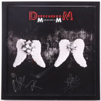 David Gahan & Martin Gore Signed Depeche Mode "Memento Mori" Custom Framed Album Insert (Beckett) at PristineAuction.com
