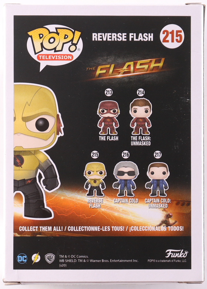 Tom Cavanagh Signed "The Flash" #215 Reverse Flash Funko Pop! Vinyl Figure (JSA) at PristineAuction.com Tom Cavanagh Signed "The Flash" #215 Reverse Flash Funko Pop! Vinyl Figure (JSA) at PristineAuction.com