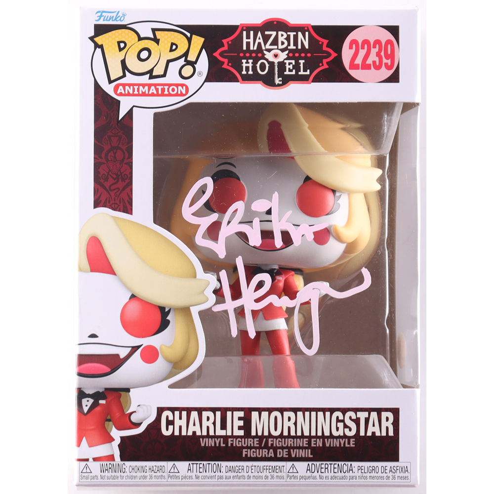 Erika Henningsen Signed "Hazbin Hotel" #2239 Charlie Morningstar Funko Pop! Vinyl Figure (JSA) at PristineAuction.com
