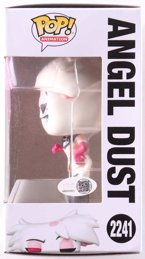 Blake Roman Signed "Hazbin Hotel" #2241 Angel Dust Funko Pop! Vinyl Figure (JSA) at PristineAuction.com Blake Roman Signed "Hazbin Hotel" #2241 Angel Dust Funko Pop! Vinyl Figure (JSA) at PristineAuction.com