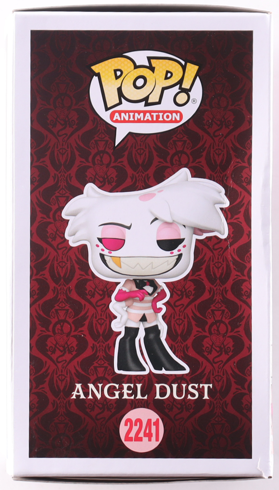 Blake Roman Signed "Hazbin Hotel" #2241 Angel Dust Funko Pop! Vinyl Figure (JSA) at PristineAuction.com Blake Roman Signed "Hazbin Hotel" #2241 Angel Dust Funko Pop! Vinyl Figure (JSA) at PristineAuction.com