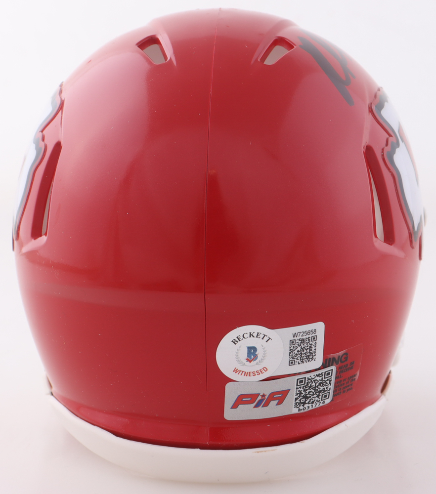 Rashee Rice Signed Chiefs Speed Mini Helmet (Beckett) at PristineAuction.com Rashee Rice Signed Chiefs Speed Mini Helmet (Beckett) at PristineAuction.com