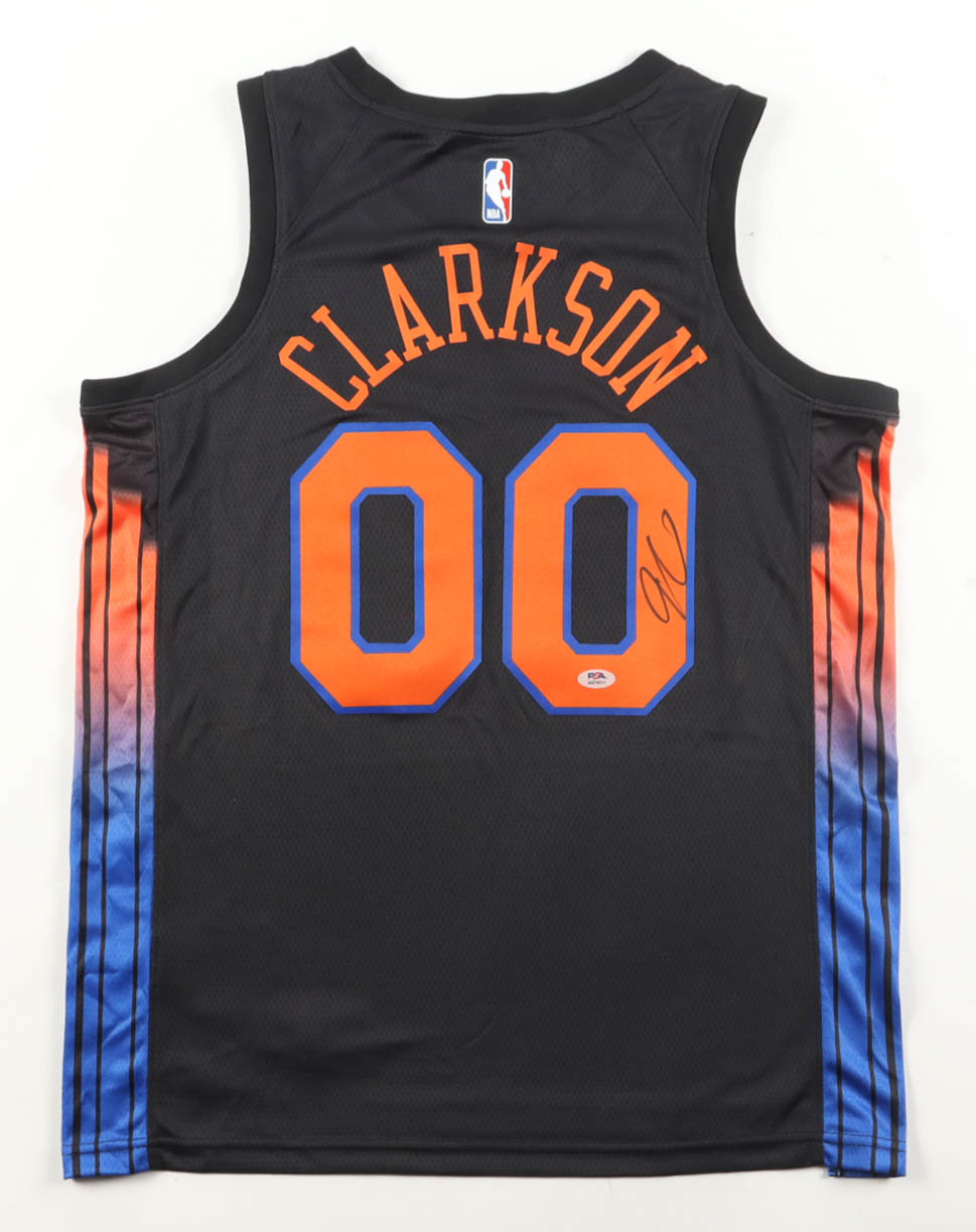 Jordan Clarkson Signed Knicks Jordan Authentic Jersey (PSA) at PristineAuction.com Jordan Clarkson Signed Knicks Jordan Authentic Jersey (PSA) at PristineAuction.com