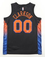 Jordan Clarkson Signed Knicks Jordan Authentic Jersey (PSA) at PristineAuction.com