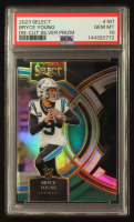 Bryce Young 2023 Panini Select Premier Die-Cut Silver Prizm #167 RC (PSA 10) at PristineAuction.com