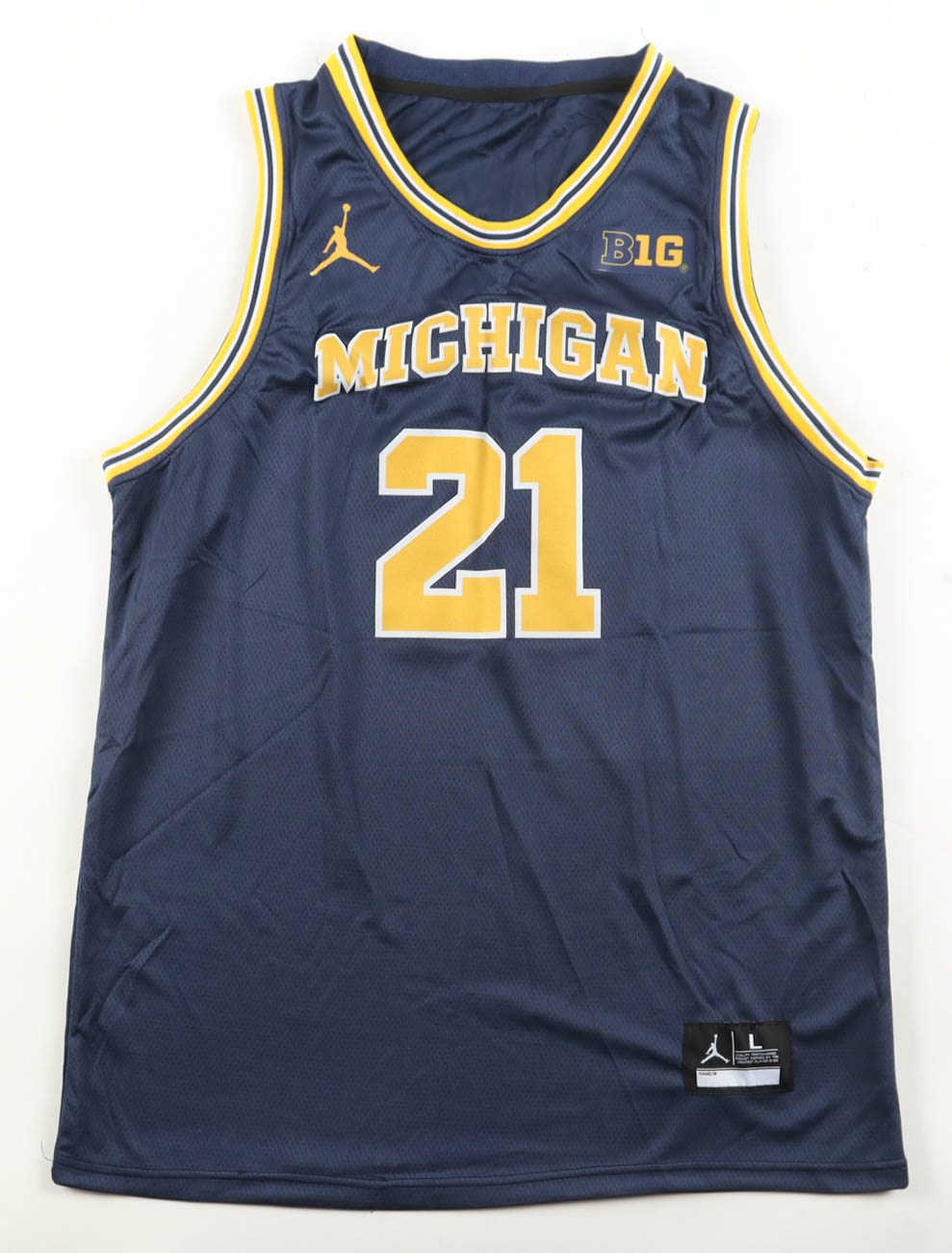 Morez Johnson Jr. Signed Wolverines Jordan Authentic Jersey (PSA) at PristineAuction.com Morez Johnson Jr. Signed Wolverines Jordan Authentic Jersey (PSA) at PristineAuction.com