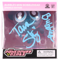 Tara Strong Signed "The Powerpuff Girls" Bubbles Mini Bobblehead Figure Inscribed "Bubbles" (JSA) at PristineAuction.com
