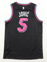 Nikola Jovic Signed Heat Nike Authentic Jersey (PSA) at PristineAuction.com