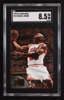 Michael Jordan 1995-96 Fleer Metal #13 (SGC 8.5) at PristineAuction.com