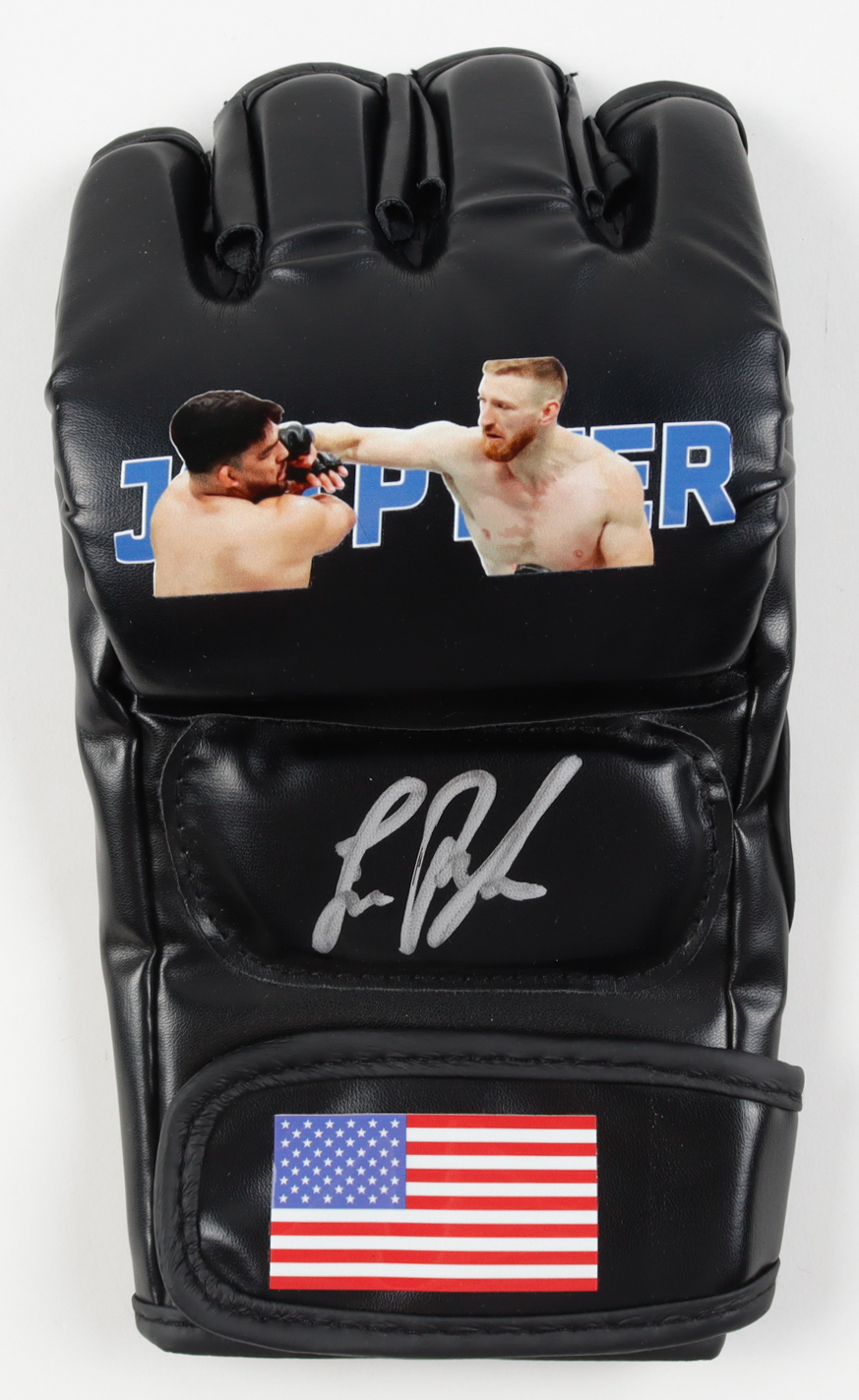 Joe Pyfer Signed MMA Custom USA Glove (Beckett) at PristineAuction.com Joe Pyfer Signed MMA Custom USA Glove (Beckett) at PristineAuction.com